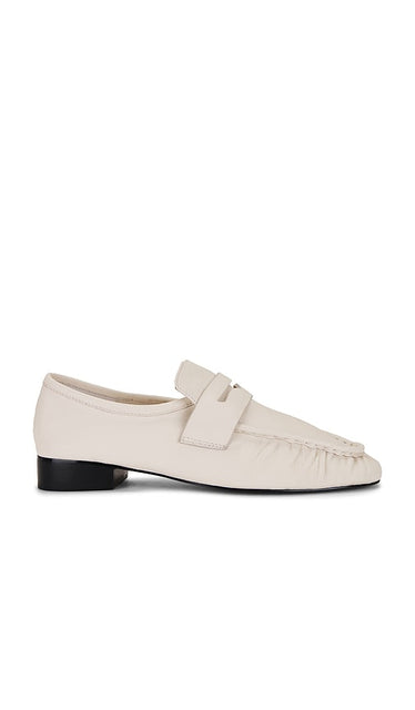 RAYE Celina Loafer in Ivory | Ivory Loafers & Oxfords Flats for Women
