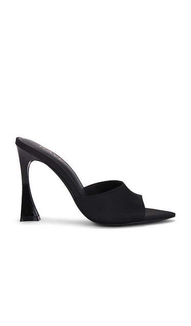 RAYE Cristina Sandal in Black | Black Heeled Sandals for Women