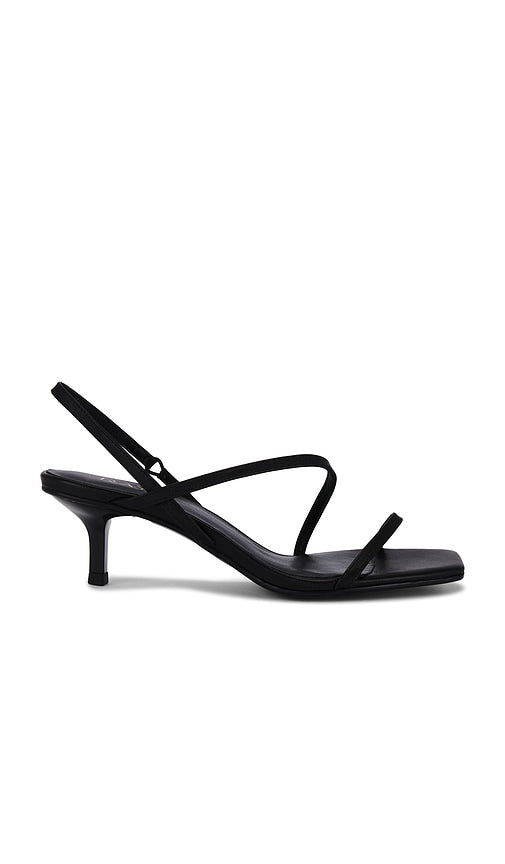 RAYE Harper Sandal in Black | Black Heeled Sandals for Women