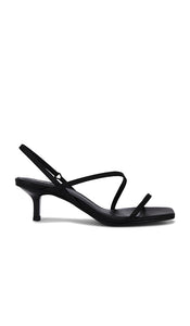 RAYE Harper Sandal in Black | Black Heeled Sandals for Women