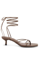 RAYE Jaden Sandal in Taupe | Light Taupe Strappy Sandals for Women