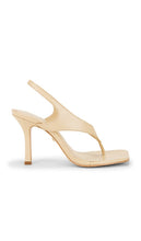 RAYE Kaja Heel in Nude | Sand Heeled Sandals for Women