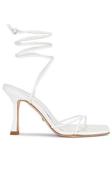 RAYE Kamala Heel in Ivory | Ivory Open Toe Heels for Women