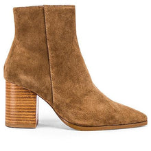 RAYE Merit Bootie in Brown | Toffee Brown Booties for Women