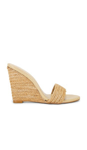 RAYE Mille Wedge in Neutral | Natural Jute Heeled Espadrilles for Women