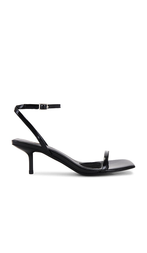 RAYE Misty Sandal in Black | Black Black Sandals for Women
