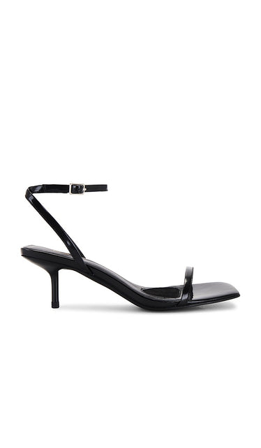 RAYE Misty Sandal in Black | Black Black Sandals for Women