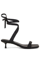 RAYE Ore Heel in Black | Black Strappy Sandals for Women