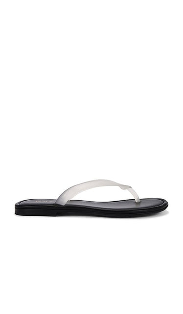 RAYE Orion Sandal in Black | Black Flat Sandals for Women