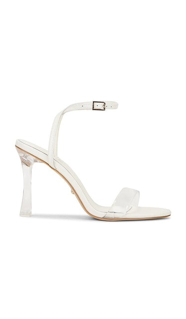 RAYE Pami Sandal in Ivory | Ivory Heeled Sandals for Women