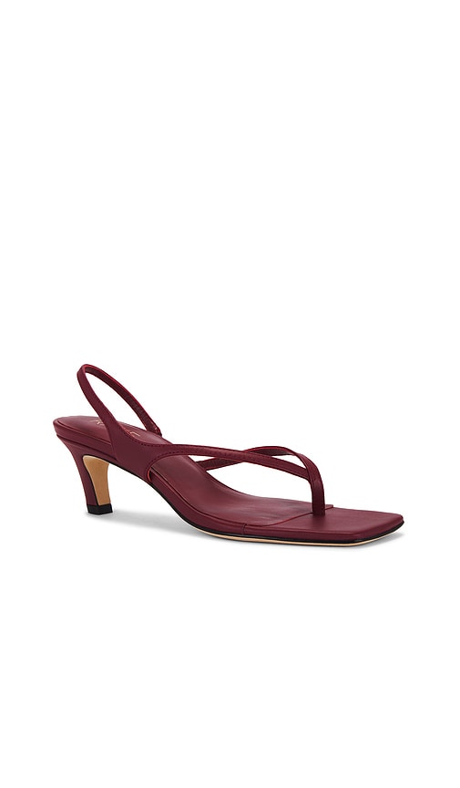 RAYE Prue Sandal in Burgundy