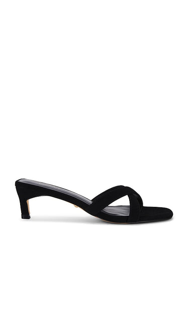 RAYE Shea Sandal in Black | Black Black Sandals for Women
