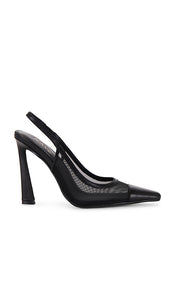 RAYE Vaneau Slingback in Black | Black Black Heels for Women