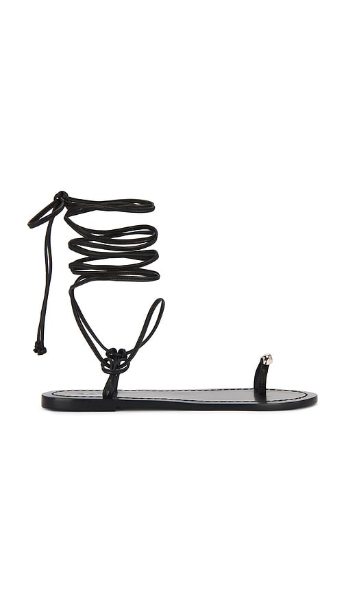 RAYE Viv Sandal in Black | Black Black Sandals for Women