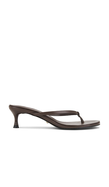 RAYE x Emma Rose Kimme Sandal in Brown | Brown Heeled Sandals for Women