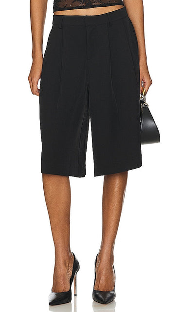 retrofete Alyson Short in Black - retrofete Short Alyson en Noir - 复古 Alyson 黑色短裤 - retrofete Alyson Short in Schwarz - Retrofete ALYSON 쇼츠 - retrofete Alyson Short in nero