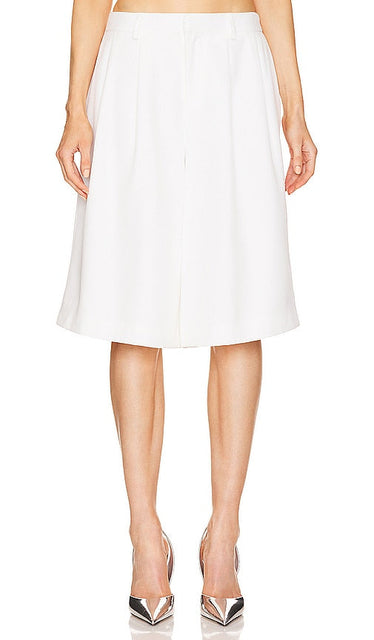 retrofete Alyson Short in White - retrofete Short Alyson en Blanc - 复古 Alyson 白色短裤 - retrofete Alyson Short in Weiß - Retrofete ALYSON 쇼츠 in 화이트 - retrofete Alyson Short in bianco