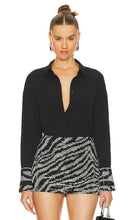 retrofete Andrea Shirt in Black - retrofete Chemise Andrea en Noir - Retrofete Andrea 黑色衬衫 - retrofete Andrea Shirt in Schwarz - Retrofete 안드레아 셔츠 - retrofete Andrea Camicia in nero