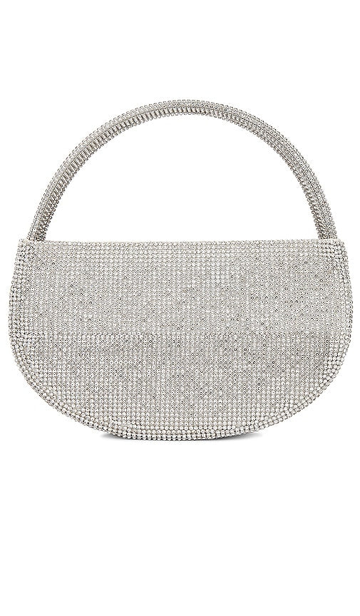 retrofete Betsy Medium Crystal Bag in Metallic Silver