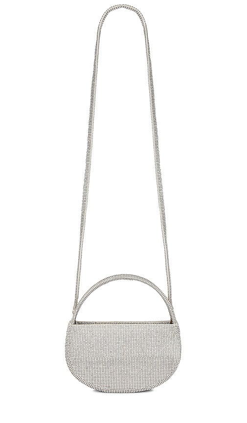 retrofete Betsy Medium Crystal Bag in Metallic Silver - retrofete Betsy Sac en cristal moyen en argent métallisé - Retrofete Betsy 中号金属银水晶包 - retrofete Betsy mittelgroße Kristalltasche in Metallic-Silber - Retrofete Betsy 미디엄 크리스탈 백 메탈릭 실버 소재 - Borsa retrofete Betsy Crystal media in argento metallizzato