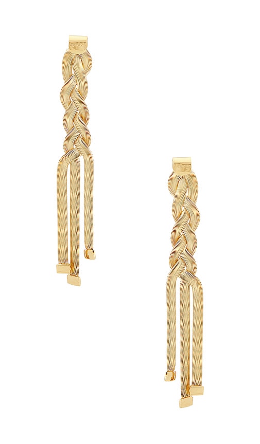 retrofete Emberlynn Earrings in Metallic Gold