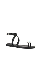 retrofete Grazia Sandal in Black