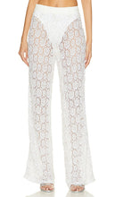 retrofete Lulu Pant in White - Pantalon Lulu rétrofete en blanc - Retrofete Lulu 白色长裤 - retrofete Lulu Hose in Weiß - Retrofete 룰루 팬츠 - retrofete Lulu Pant in bianco