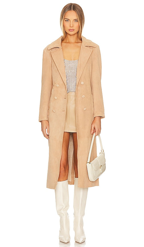 retrofete Nora Coat in Tan