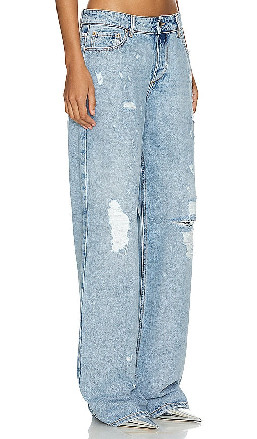 retrofete Ophir Wide Leg in Blue
