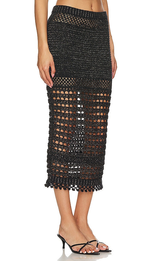 retrofete Raya Skirt in Black