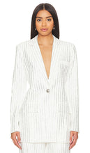 retrofete Solana Blazer in White - retrofete - Blazer Solana en blanc - 复古 Solana 白色西装外套 - retrofete Solana Blazer in Weiß - Retrofete 솔라나 블레이저 화이트 색상 - retrofete Solana Blazer in bianco