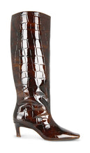 retrofete Taliah Boot in Brown | Brown Heeled Boots for Women