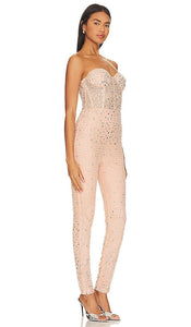 retrofete Vegas Jumpsuit in Blush