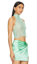 retrofete Violet Top in Green