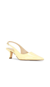 Sam Edelman Bianka Sling Back Heel in Lemon