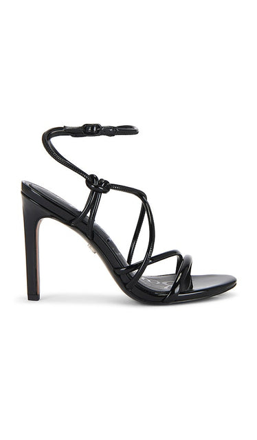 Sam Edelman Isadora Sandal in Black | Black Strappy Heels for Women