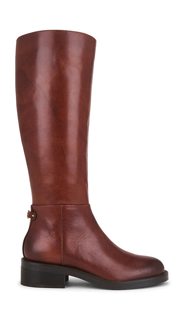 Sam Edelman Milla Boot in Brown | Rich Copper Knee-High Boots for Women