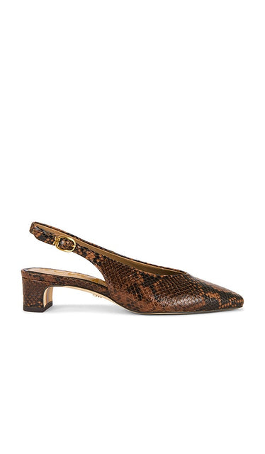 Sam Edelman Ronnie Pump in Brown | Rich Copper Pump Heels for Women
