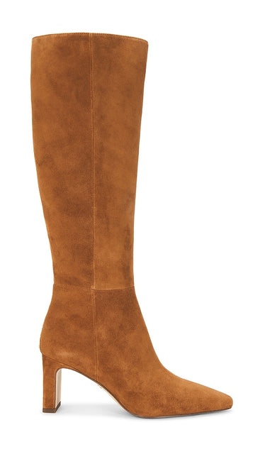 Sam Edelman Sylvia Boot in Brown | Frontier Brown Knee-High Boots for Women