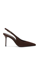 Schutz Alicia Sling Pump in Brown | Root Brown Pump Heels for Women