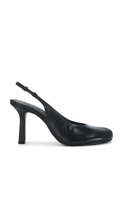 Schutz Brigitte Sling Pump in Black | Black Pump Heels for Women