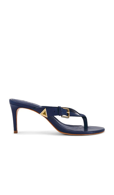 Schutz Ethel Sandal in Navy | Infinite Blue Heeled Sandals for Women