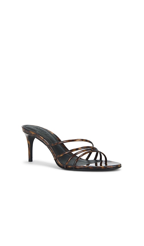 Schutz Inez Mule in Chocolate