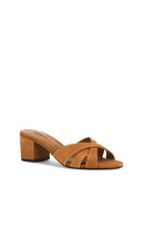 Schutz Keefa Block Mule in Cognac