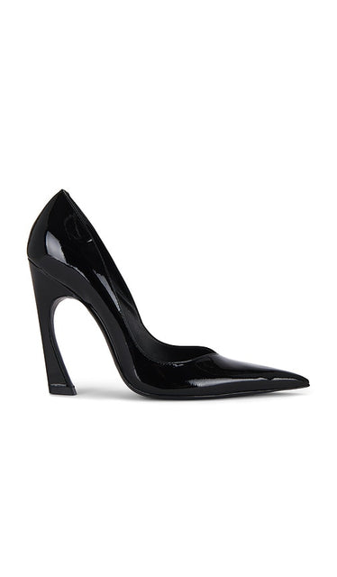 Schutz Lexi Pump in Black | Black Black Heels for Women