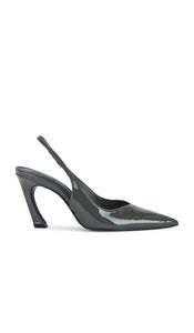 Schutz Lexi Sling Pump in Grey | Dark Gray Pump Heels for Women