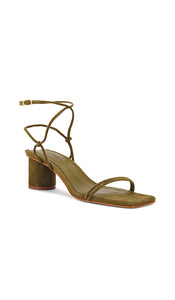 Schutz Pompeii Mid Sandal in Green