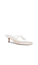 Schutz Poppy Sandal in White