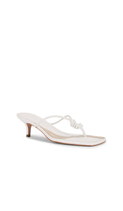 Schutz Poppy Sandal in White