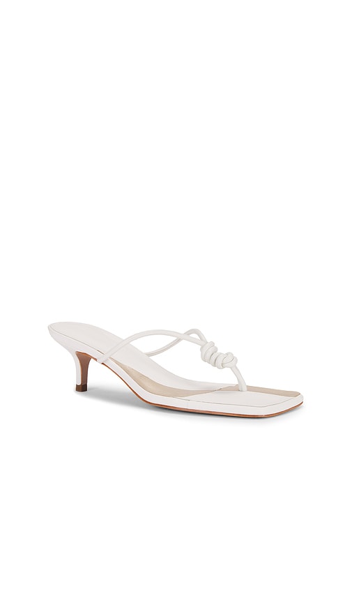 Schutz Poppy Sandal in White